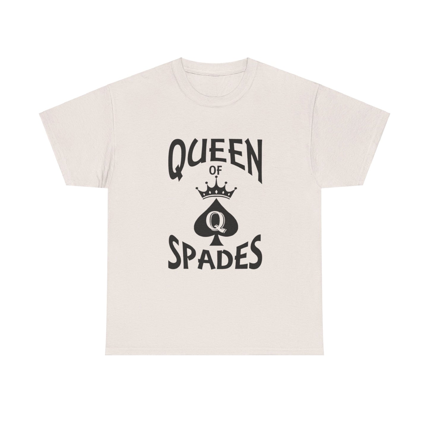 Queen Of Spades Unisex Heavy Cotton Tee