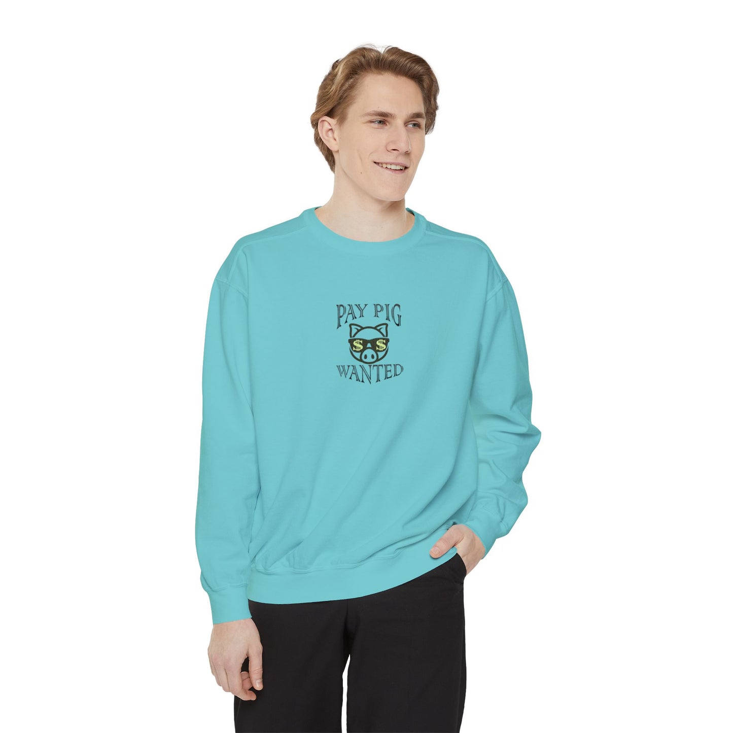 Unisex Garment-Dyed Sweatshirt