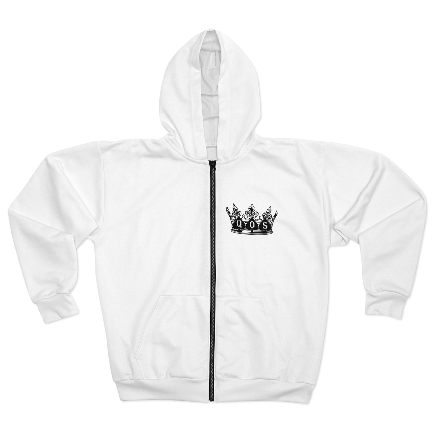 Queen Of Spades Zip Hoodie