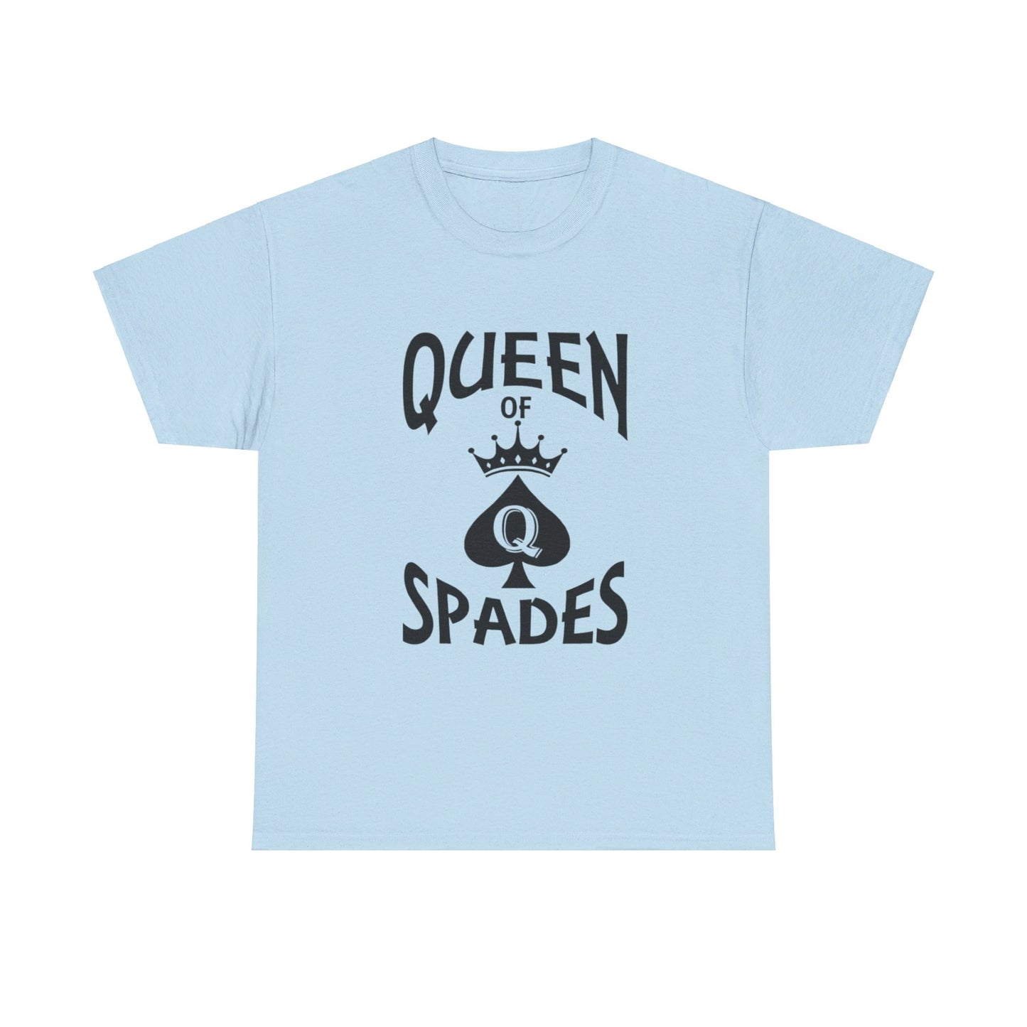 Queen Of Spades Unisex Heavy Cotton Tee