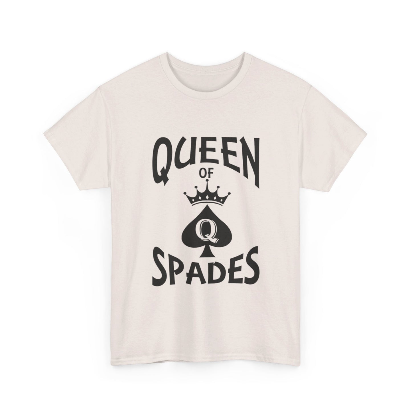 Queen Of Spades Unisex Heavy Cotton Tee