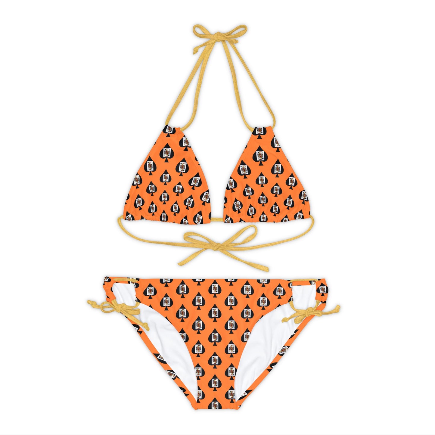 Strappy Bikini Set (Jack of Spades)