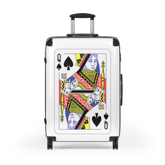 Queen Of Spades Suitcase