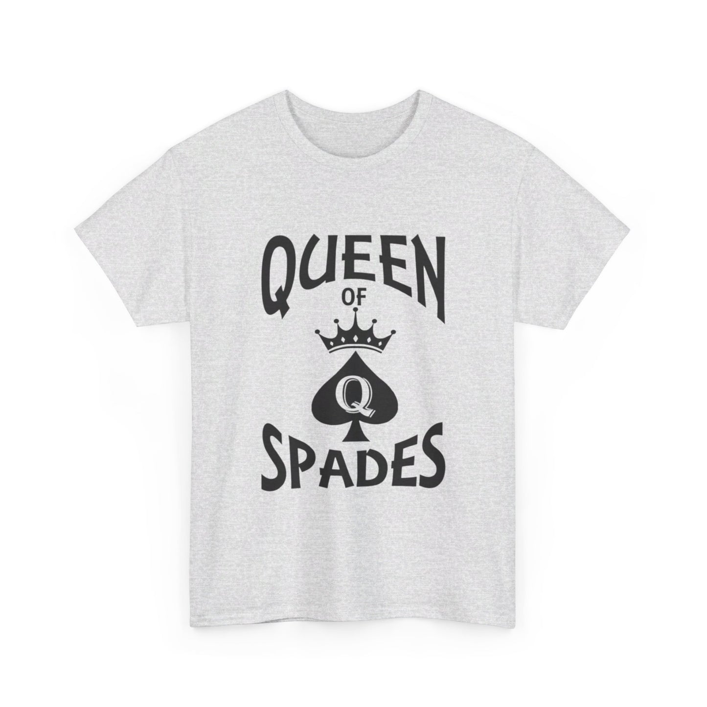 Queen Of Spades Unisex Heavy Cotton Tee