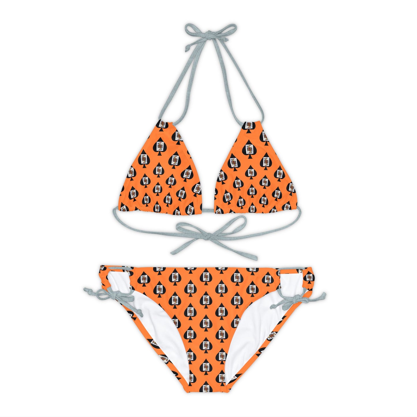 Strappy Bikini Set (Jack of Spades)