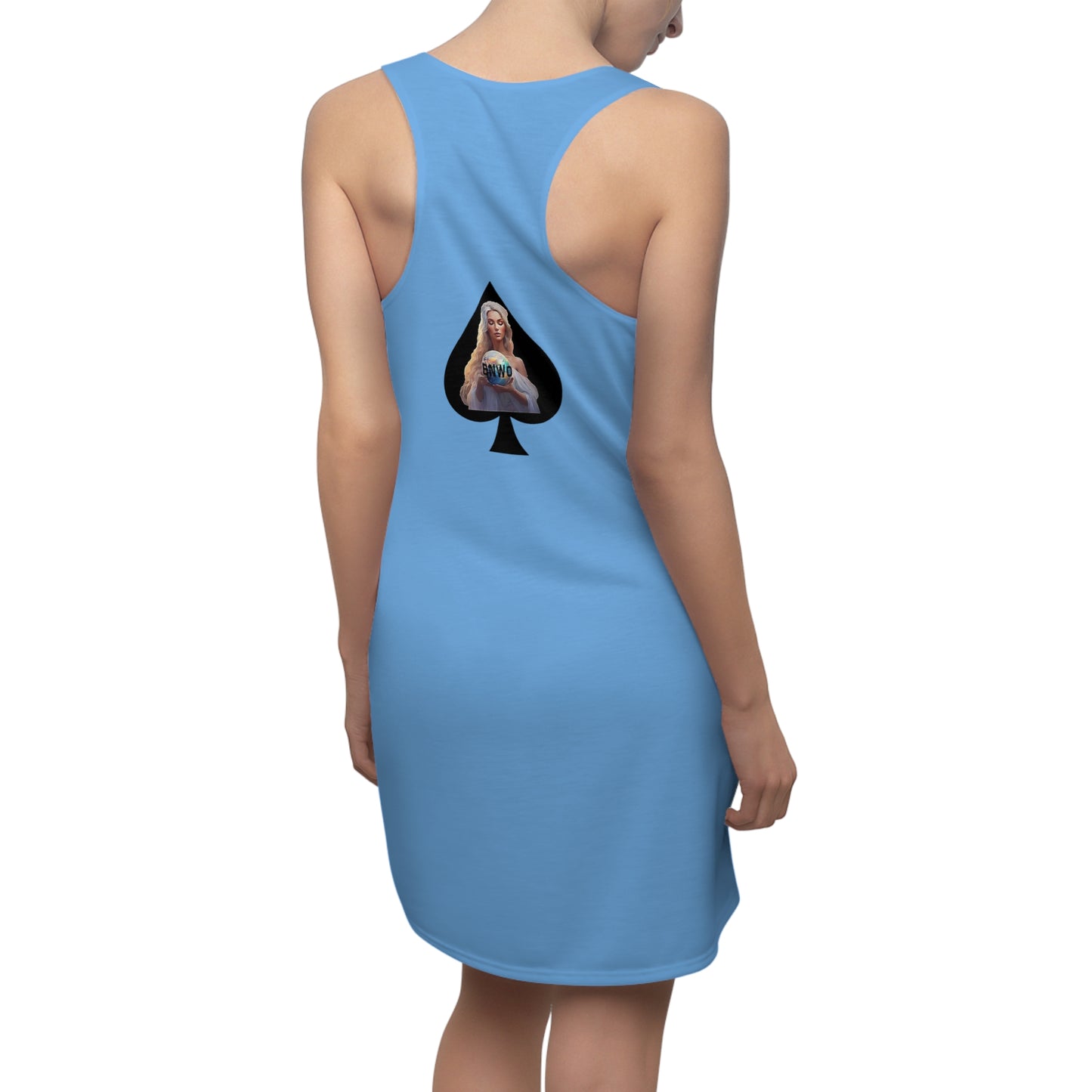 Women's Cut & Sew Racerback Dress (AOP)