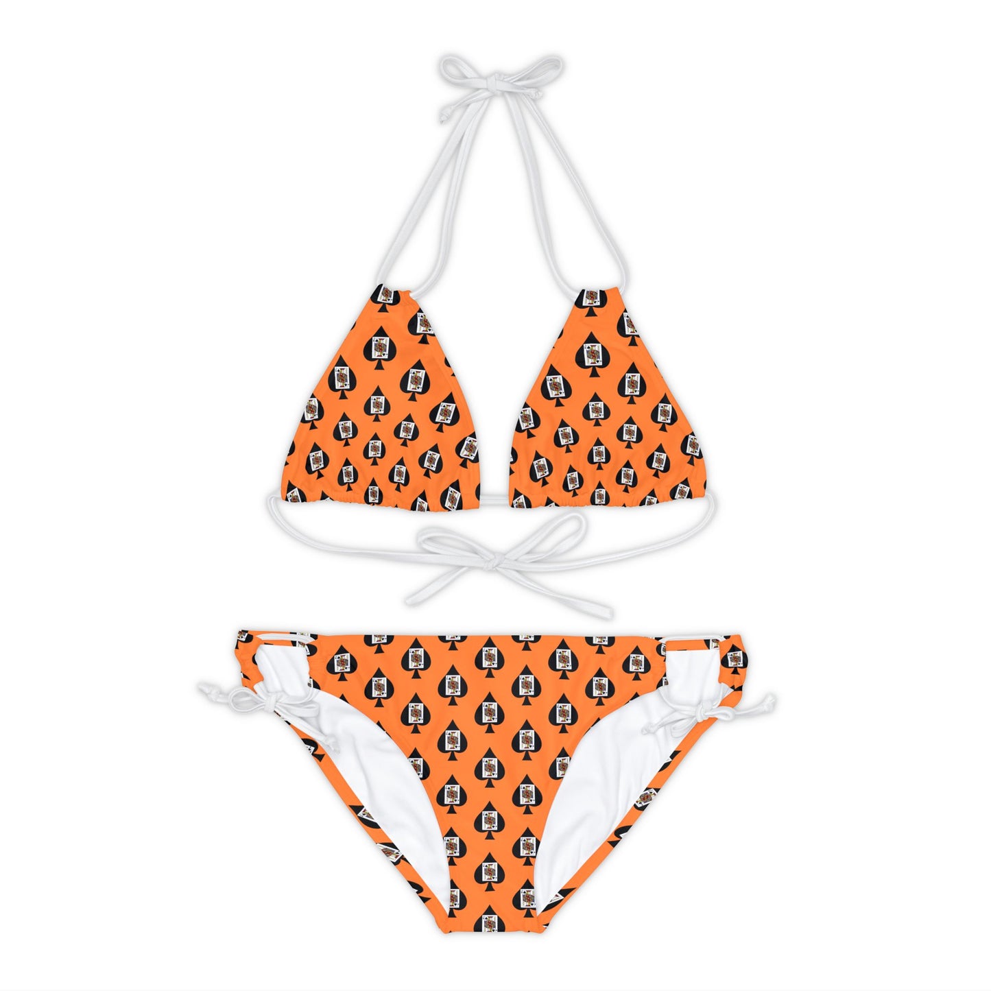 Strappy Bikini Set (Jack of Spades)