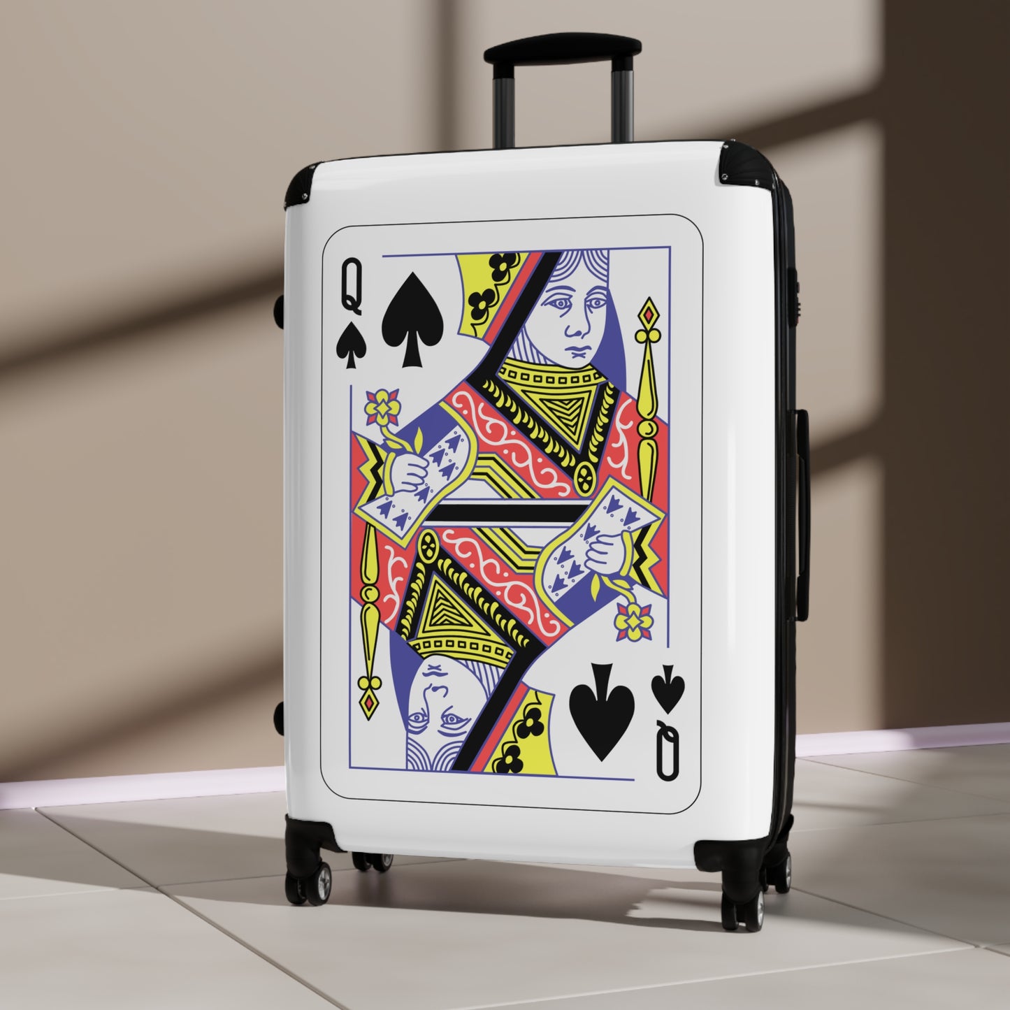 Queen Of Spades Suitcase