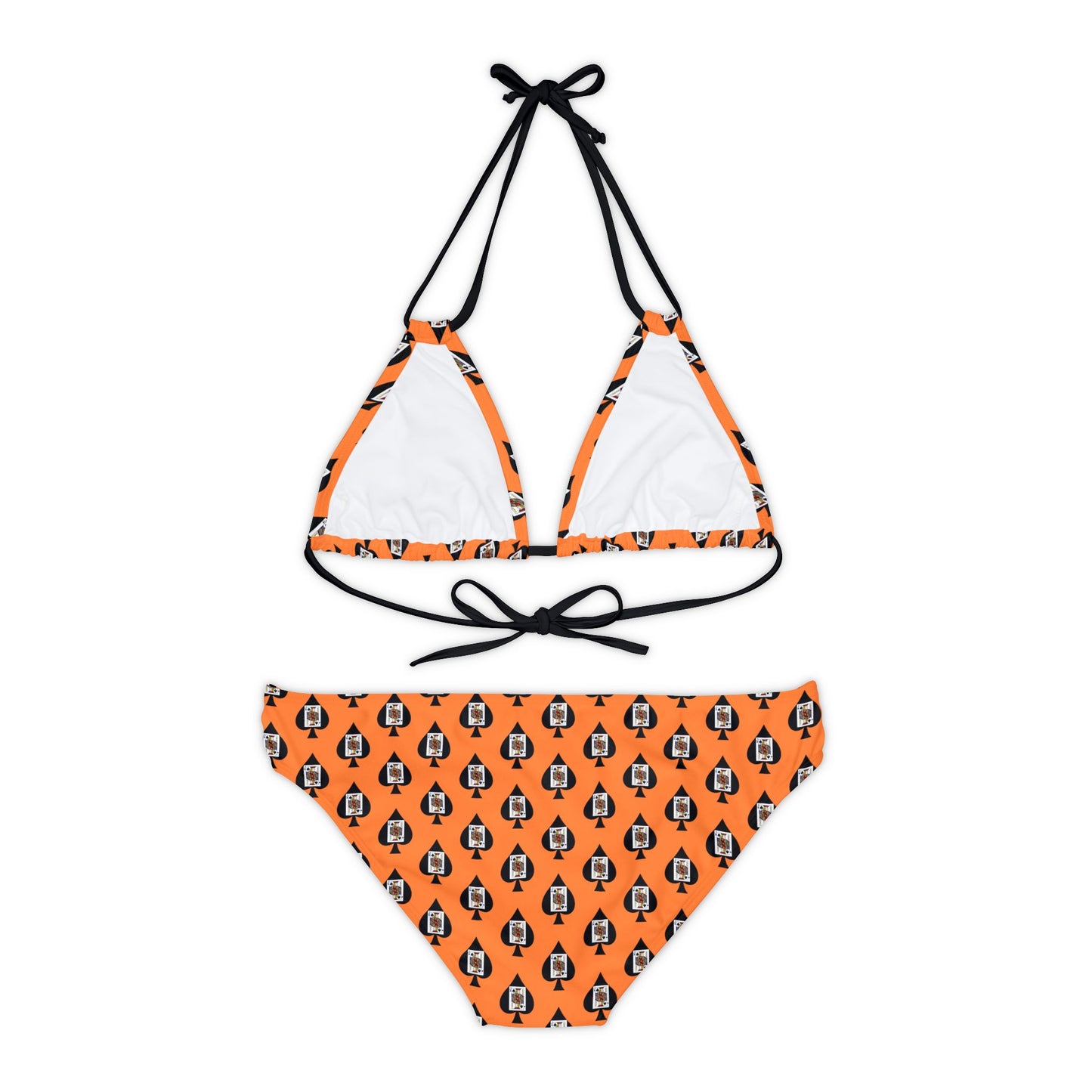 Strappy Bikini Set (Jack of Spades)