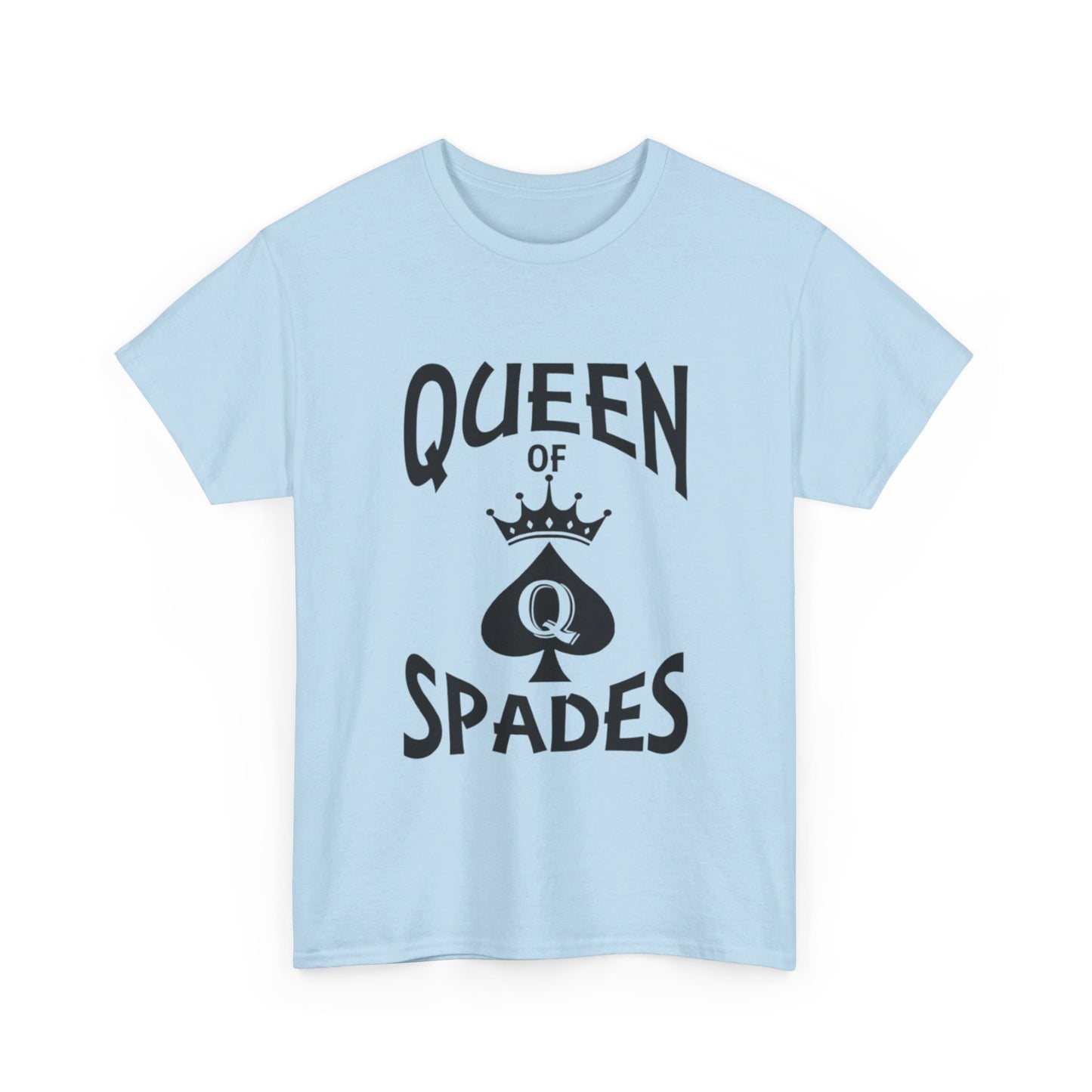 Queen Of Spades Unisex Heavy Cotton Tee