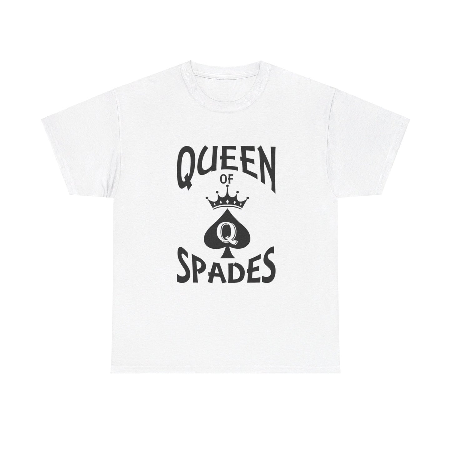 Queen Of Spades Unisex Heavy Cotton Tee