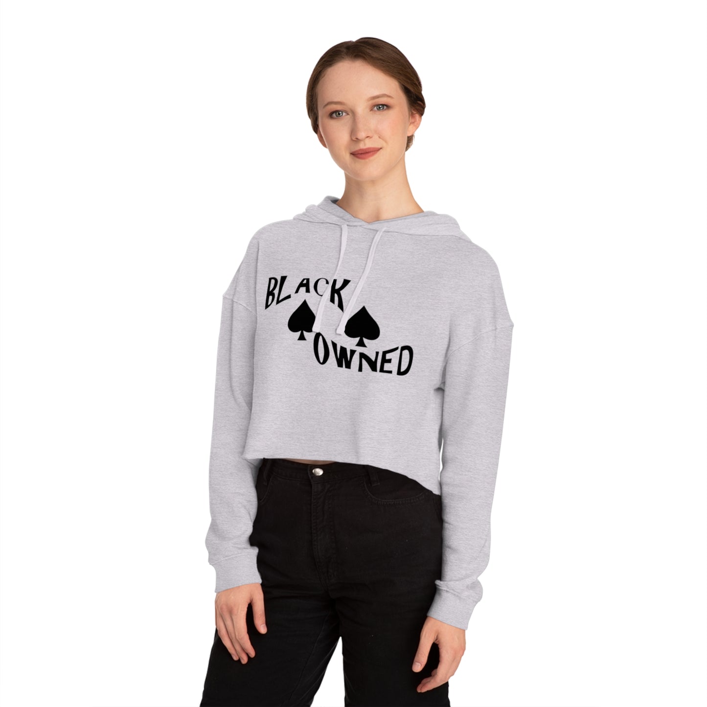 Women’s Cropped Hooded Sweatshirt