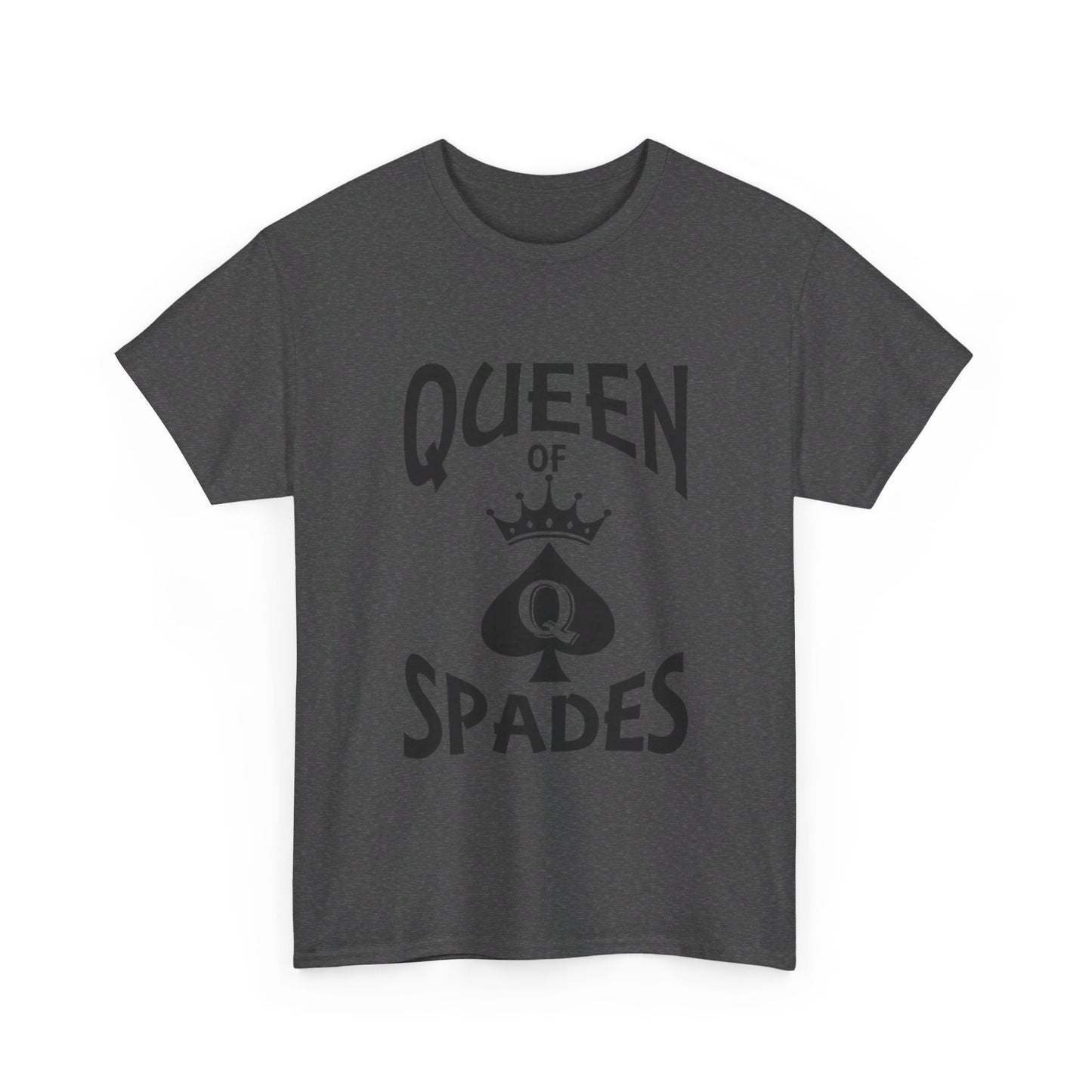 Queen Of Spades Unisex Heavy Cotton Tee