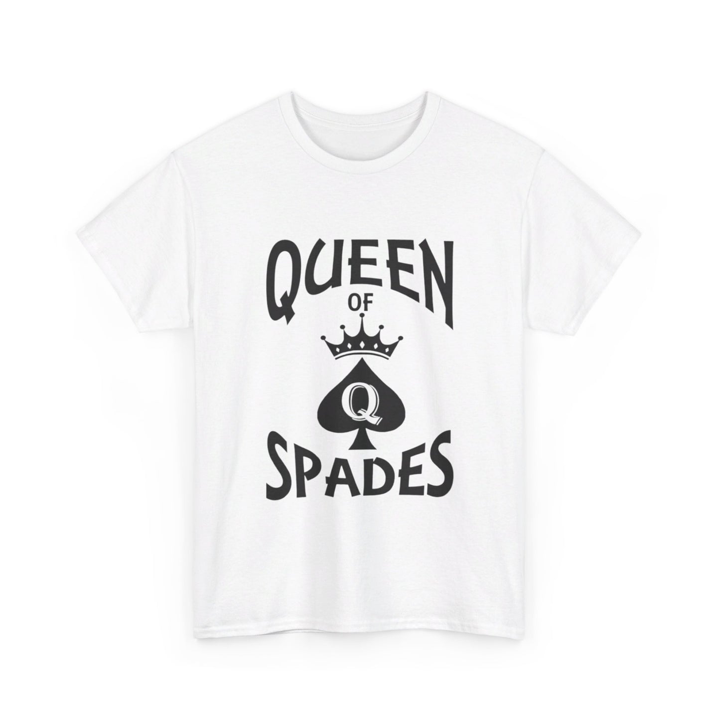 Queen Of Spades Unisex Heavy Cotton Tee