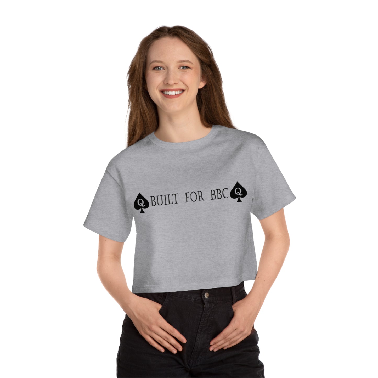 Champion Women's Heritage Cropped T-Shirt Queen Of Spades