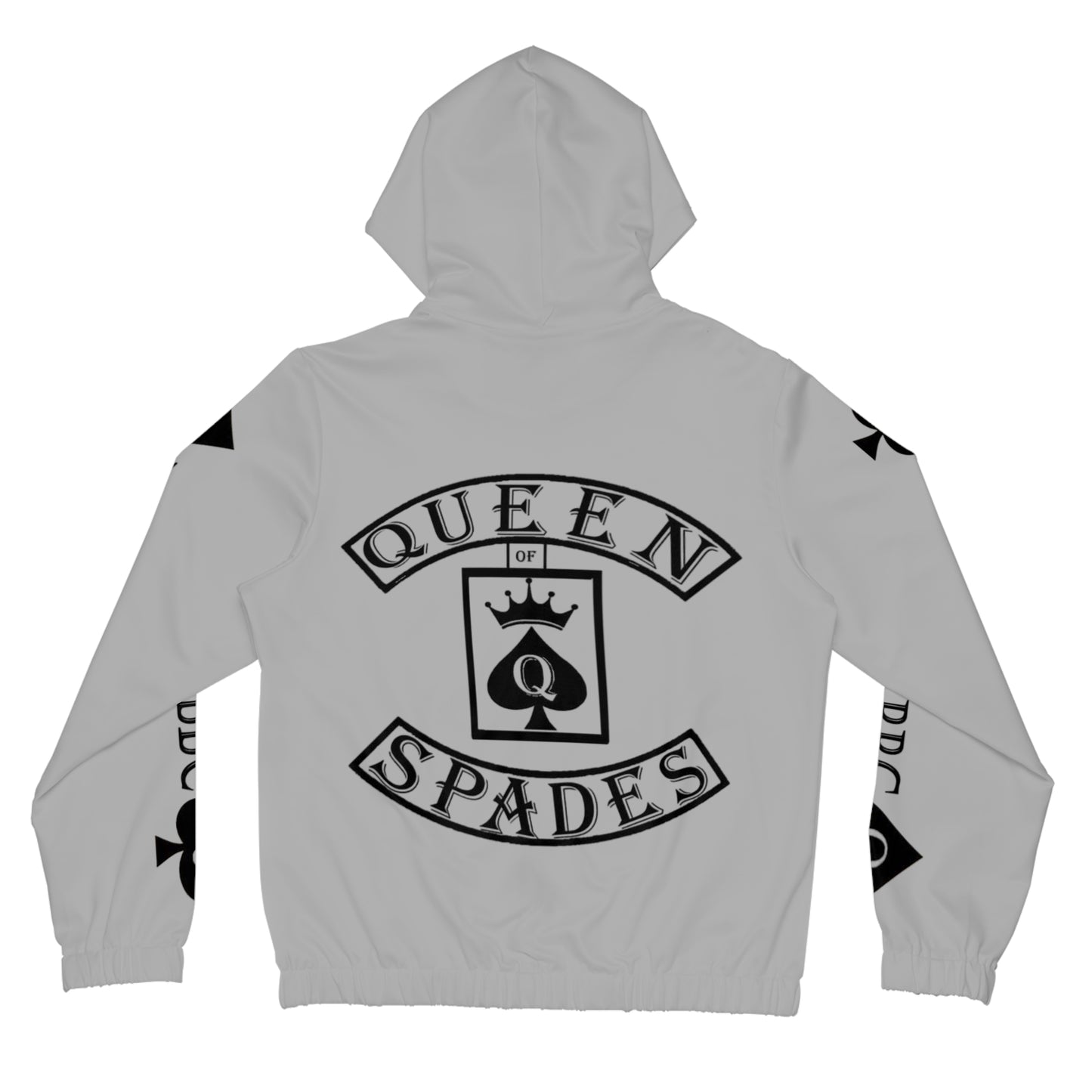 Women’s Full-Zip Hoodie queen of spades