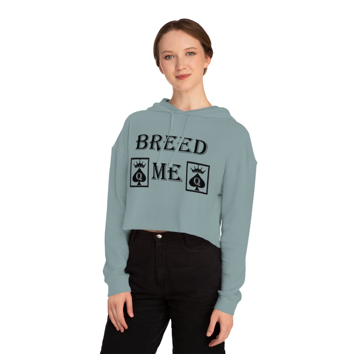 Women’s Cropped Hooded Sweatshirt