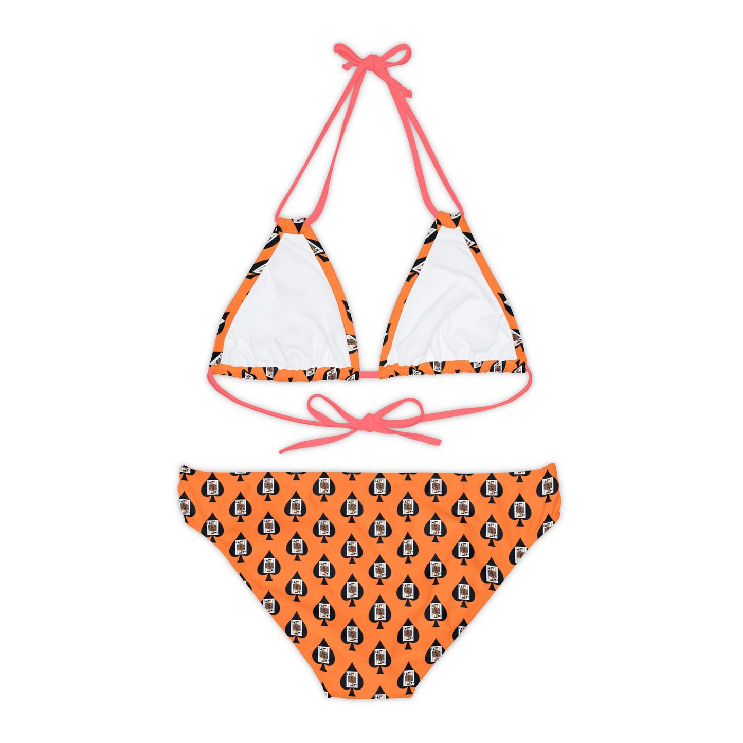 Strappy Bikini Set (Jack of Spades)