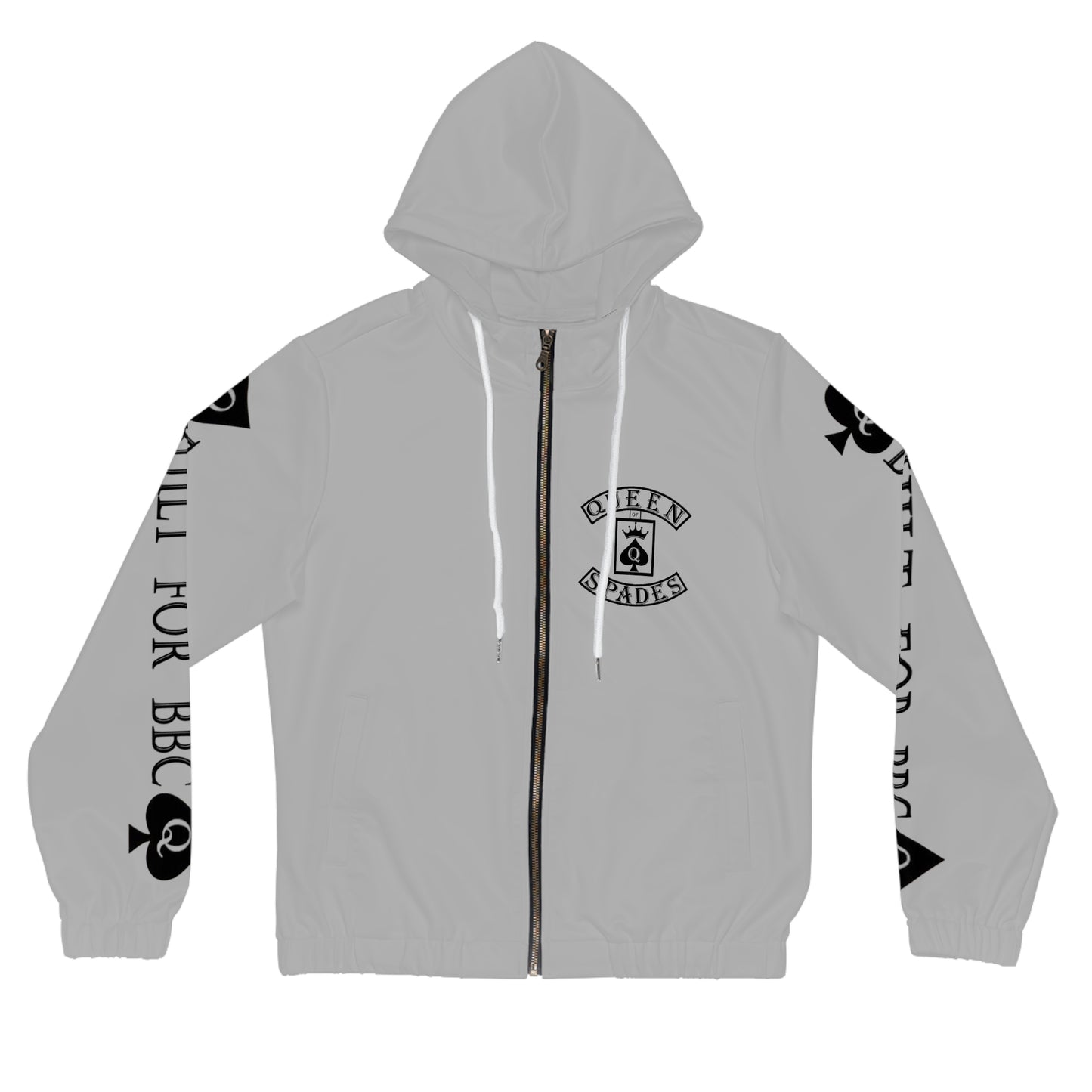 Women’s Full-Zip Hoodie queen of spades