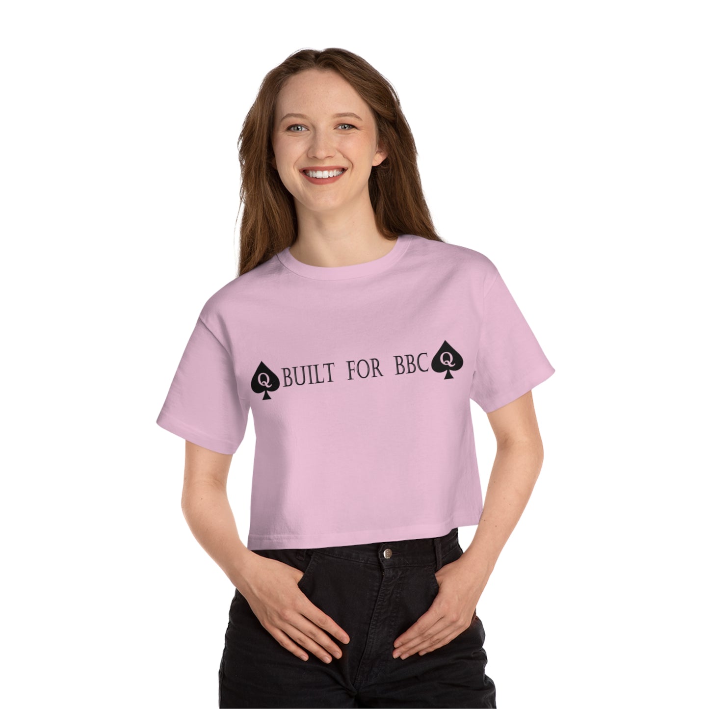 Champion Women's Heritage Cropped T-Shirt Queen Of Spades