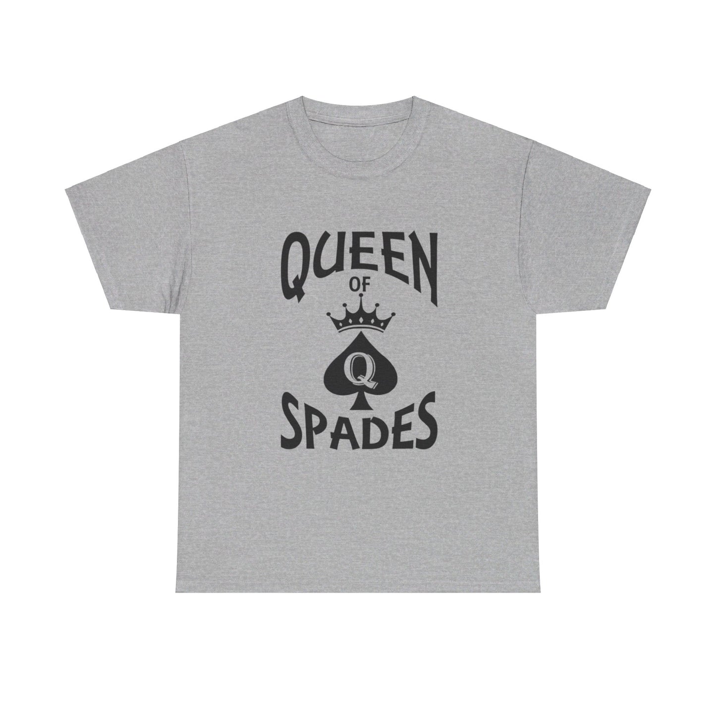 Queen Of Spades Unisex Heavy Cotton Tee