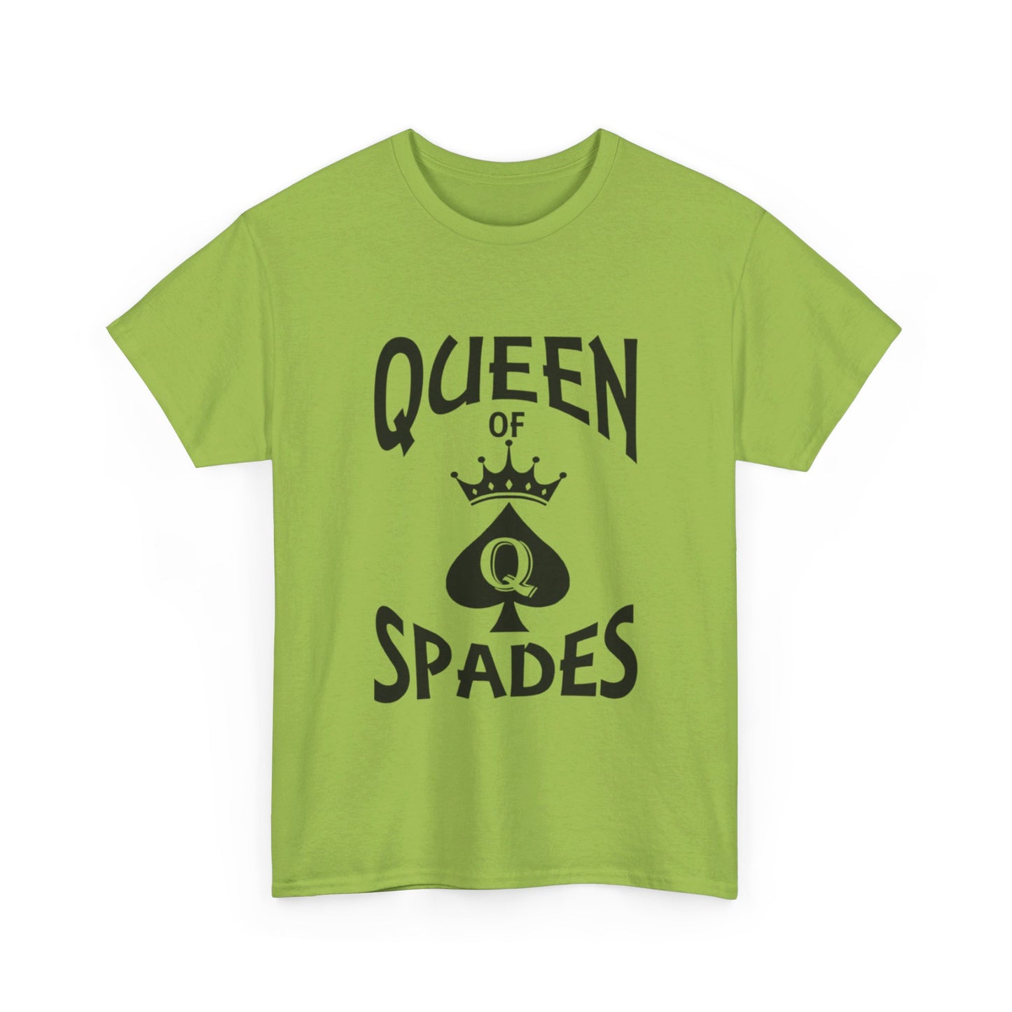 Queen Of Spades Unisex Heavy Cotton Tee