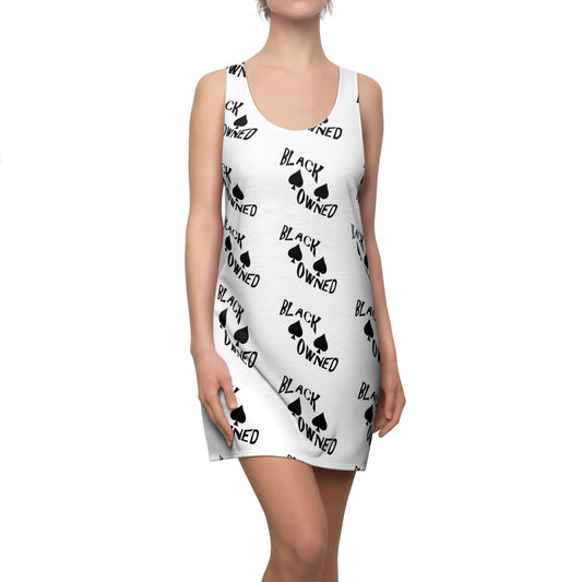 Women's Cut & Sew Racerback Dress (AOP)