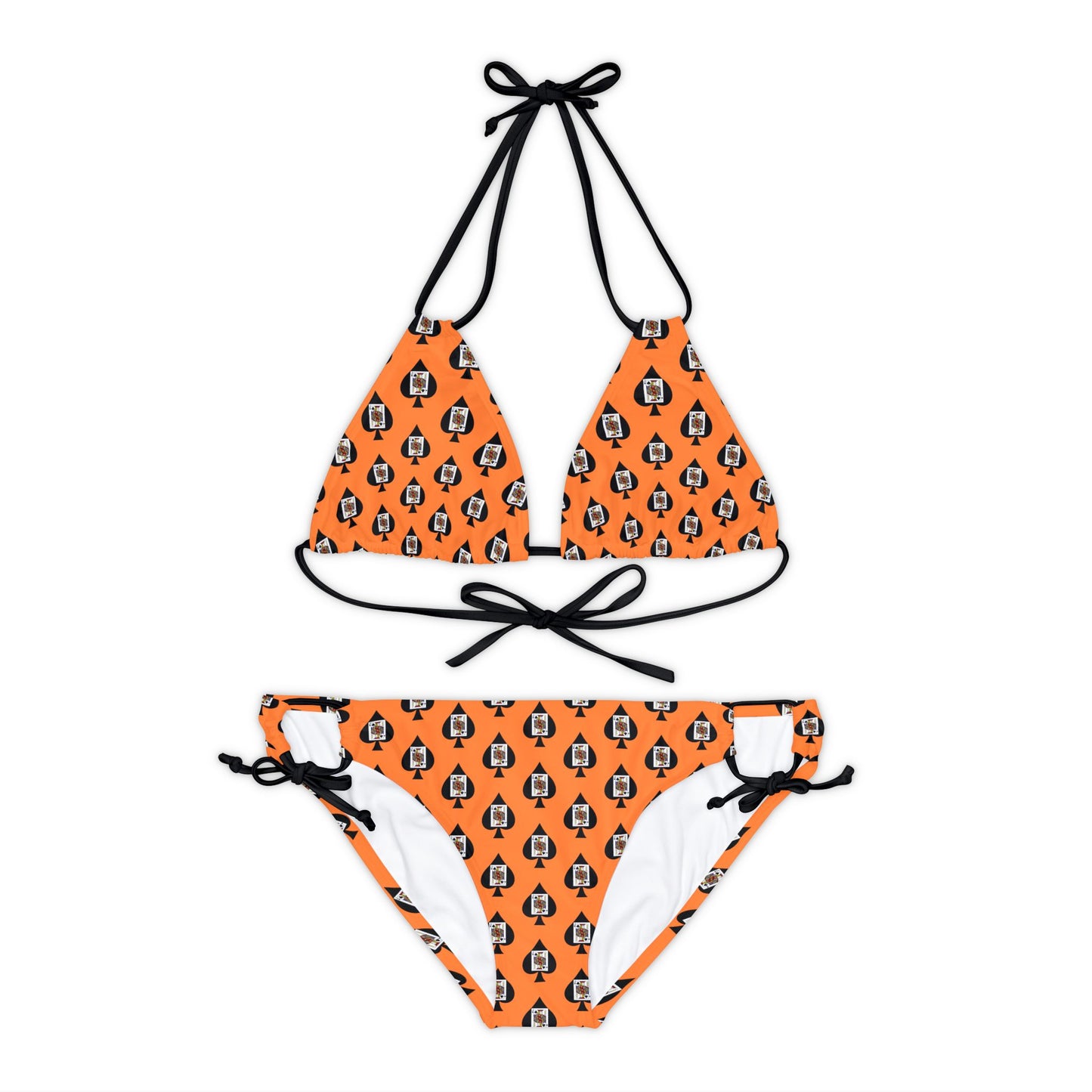 Strappy Bikini Set (Jack of Spades)