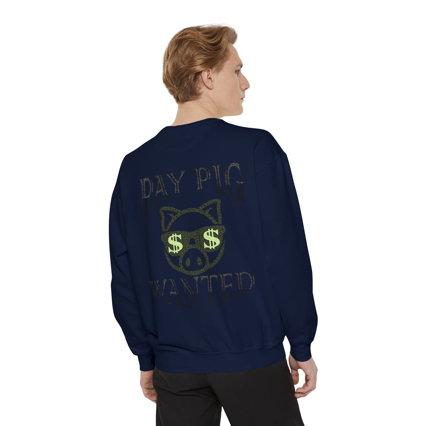 Unisex Garment-Dyed Sweatshirt