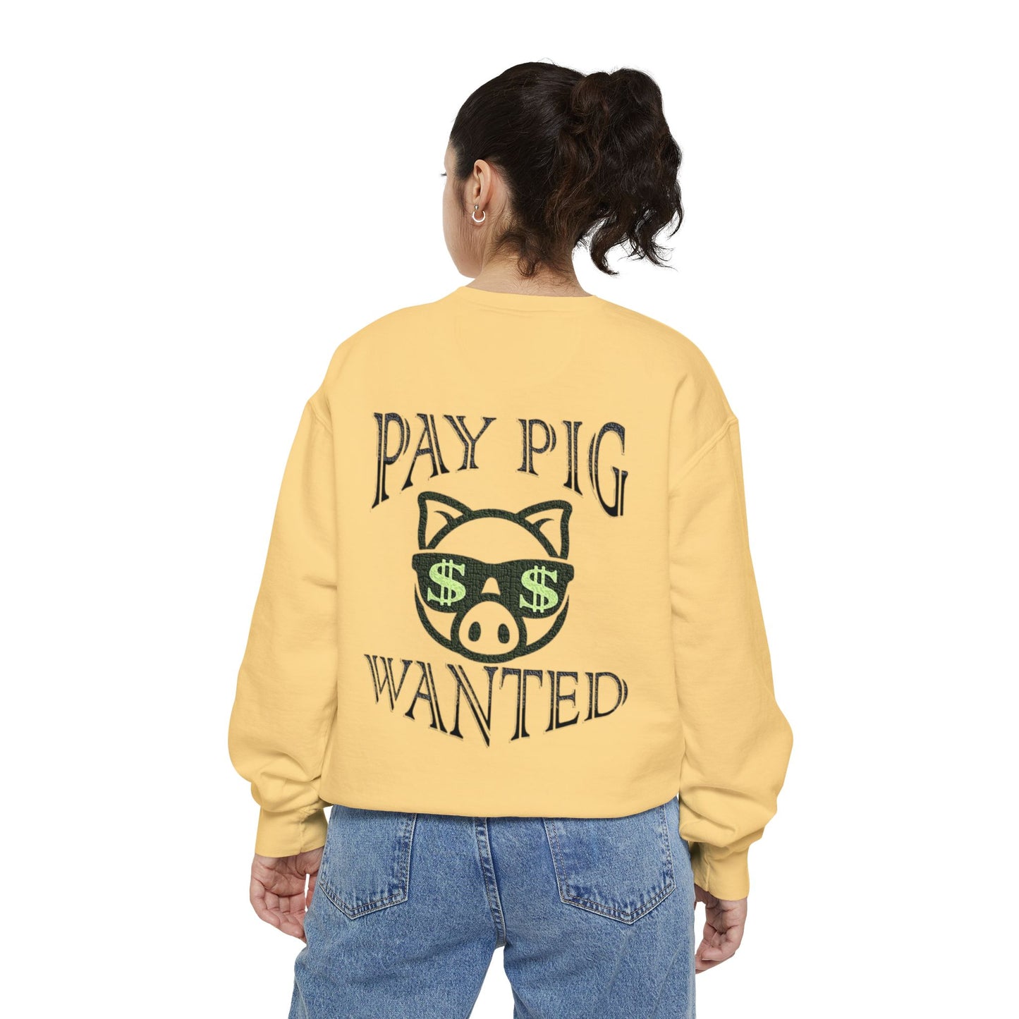 Unisex Garment-Dyed Sweatshirt