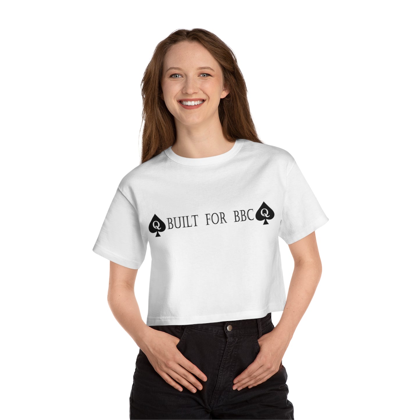 Champion Women's Heritage Cropped T-Shirt Queen Of Spades