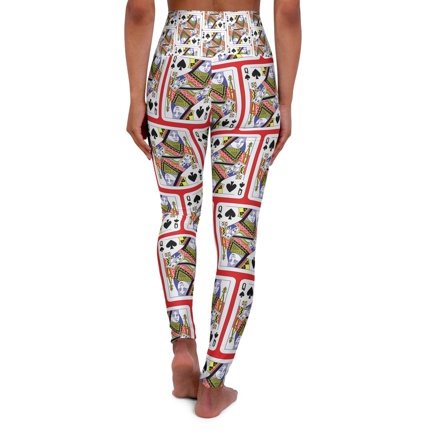 High Waisted Yoga Leggings (AOP)