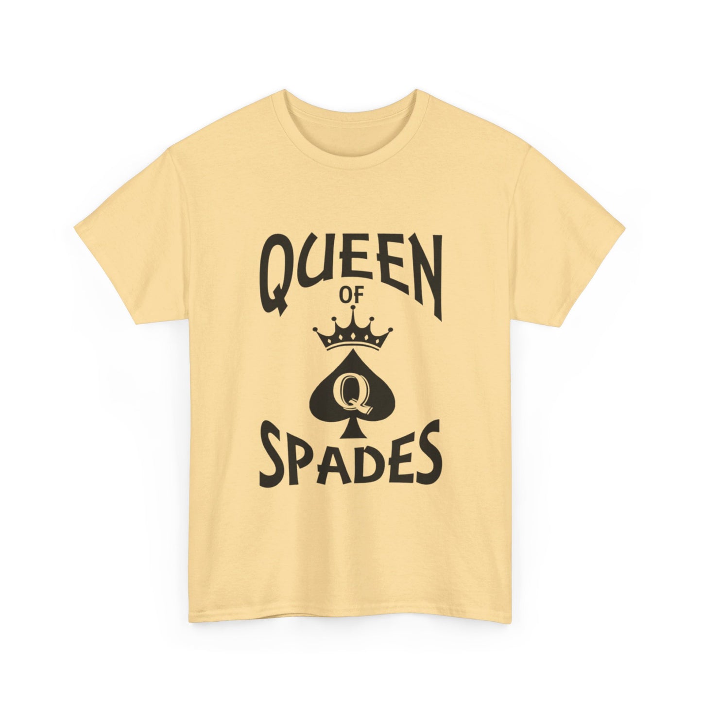 Queen Of Spades Unisex Heavy Cotton Tee