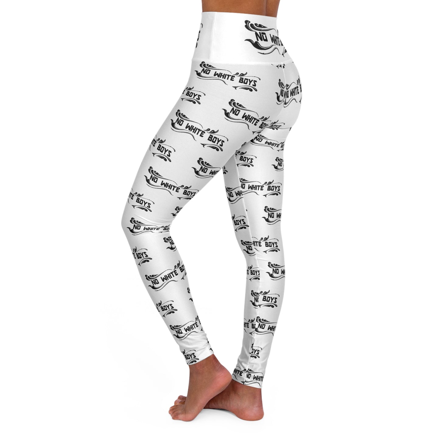 High Waisted Yoga Leggings (AOP)