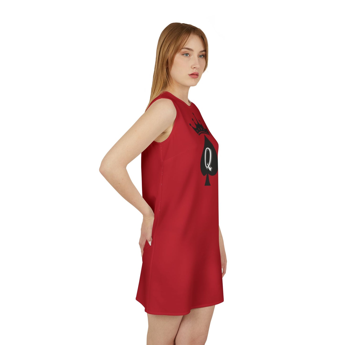 A-line Sleeveless Dress (AOP)