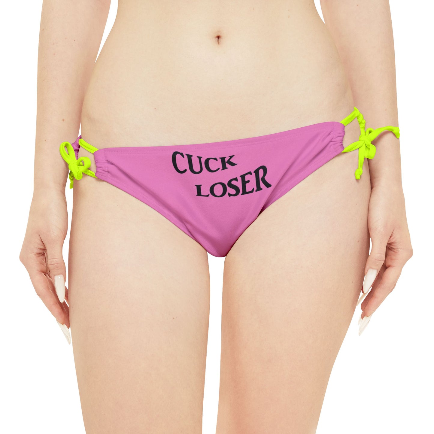 Loop Tie Side Bikini Bottom (AOP)