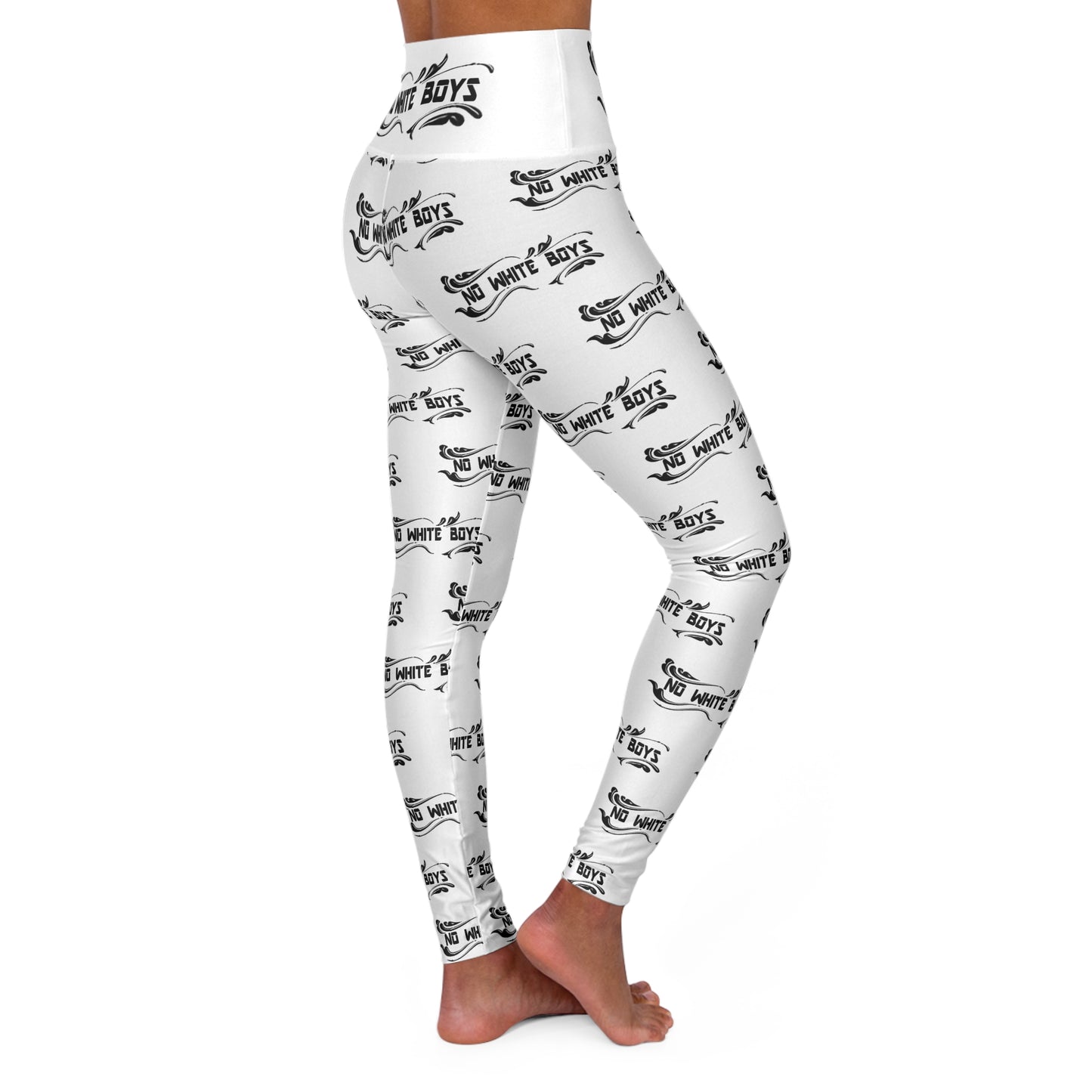 High Waisted Yoga Leggings (AOP)