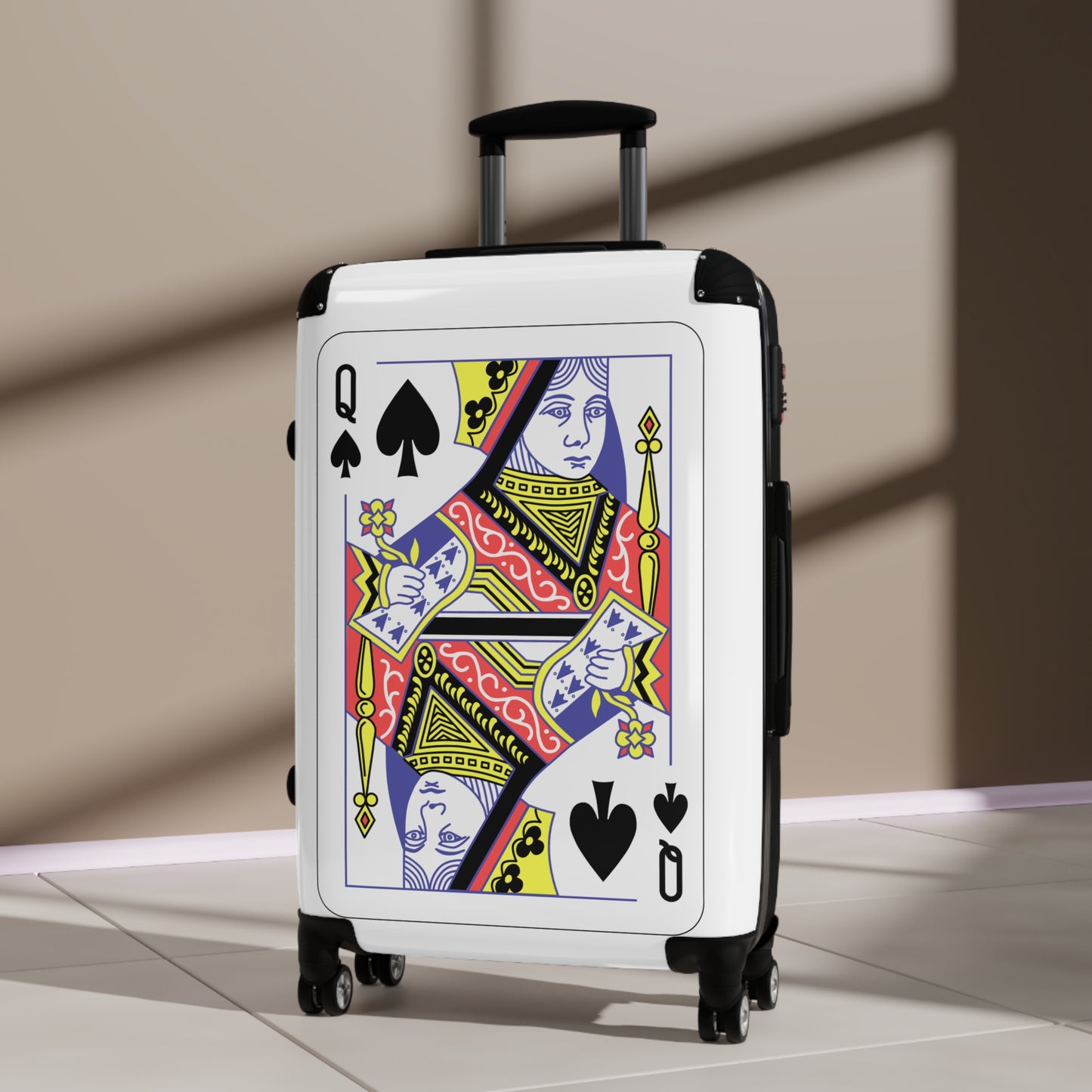 Queen Of Spades Suitcase